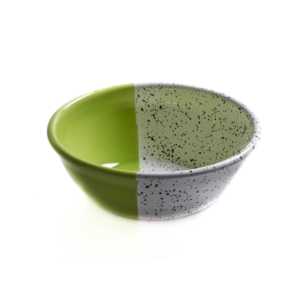 Colourpop Enamel Salad Bowl, Chartreuse 26cm