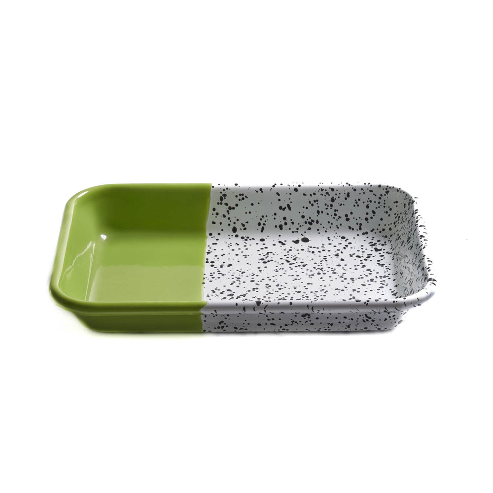 Colourpop Enamel Roasting & Serving Dish Lime Green