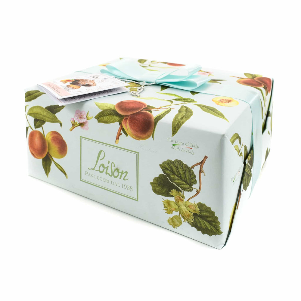 Loison Peach and Piemonte Hazelnut Colomba 500g