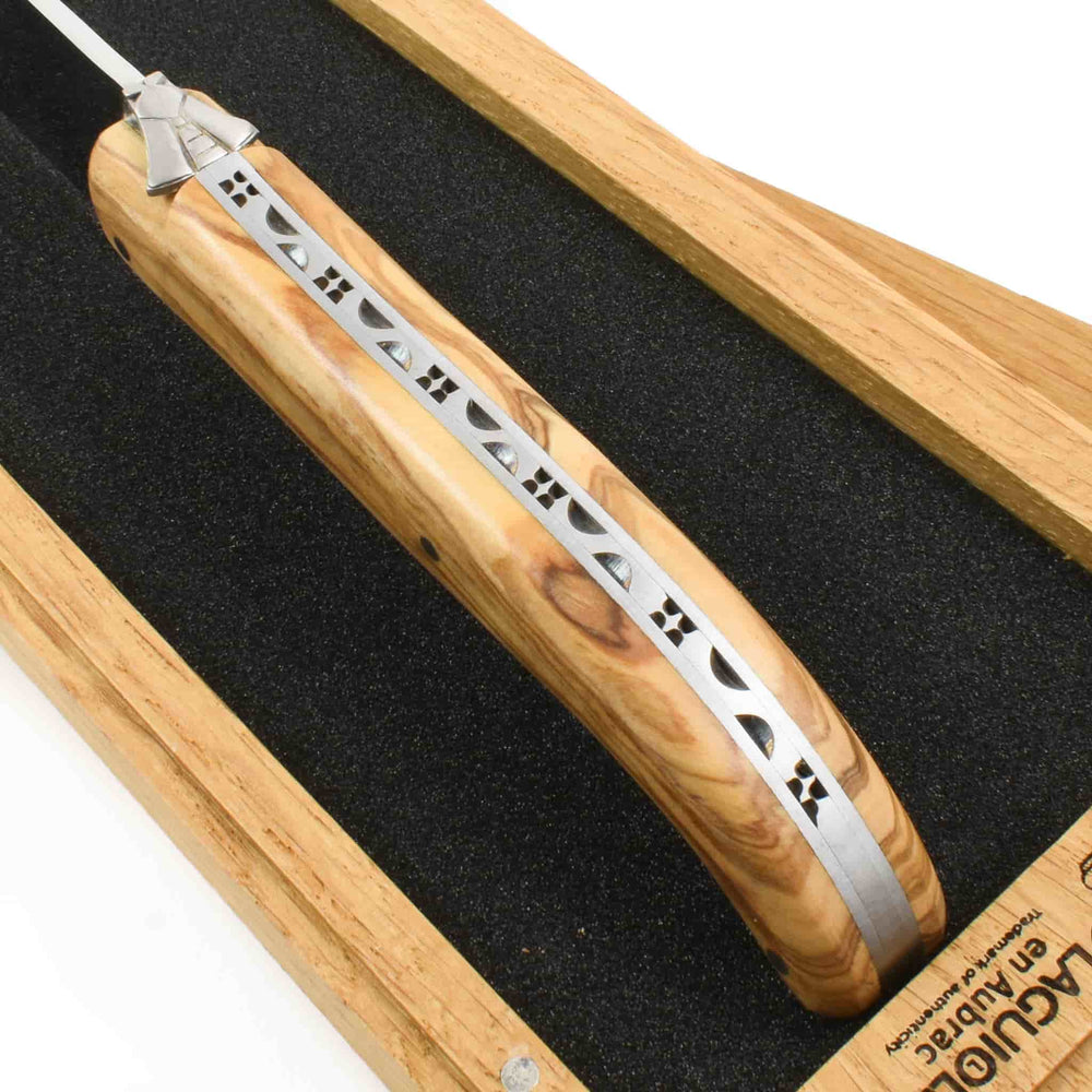 Laguiole en Aubrac Olivewood Champagne Saber