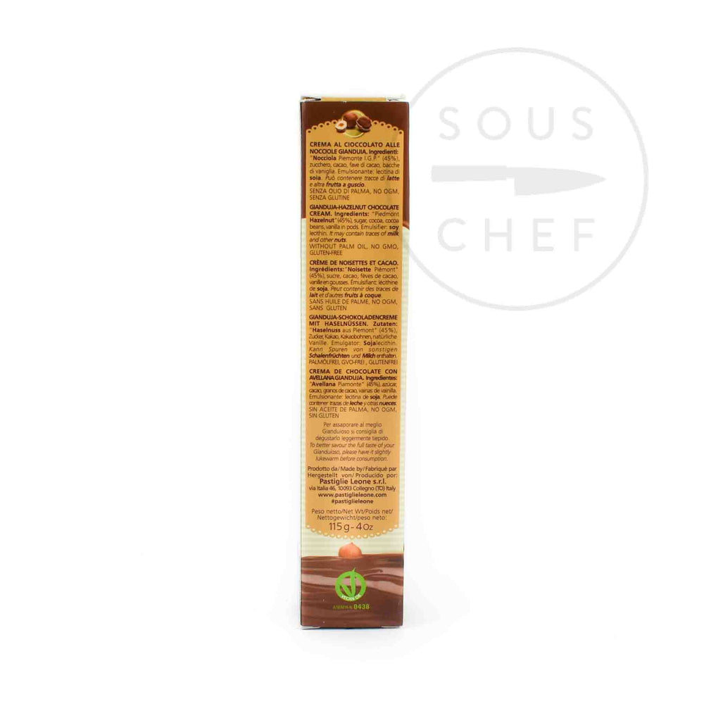 LZ0011 Leone Gianduja Hazelnut Chocolate Spread Cream Tube  Ingredients