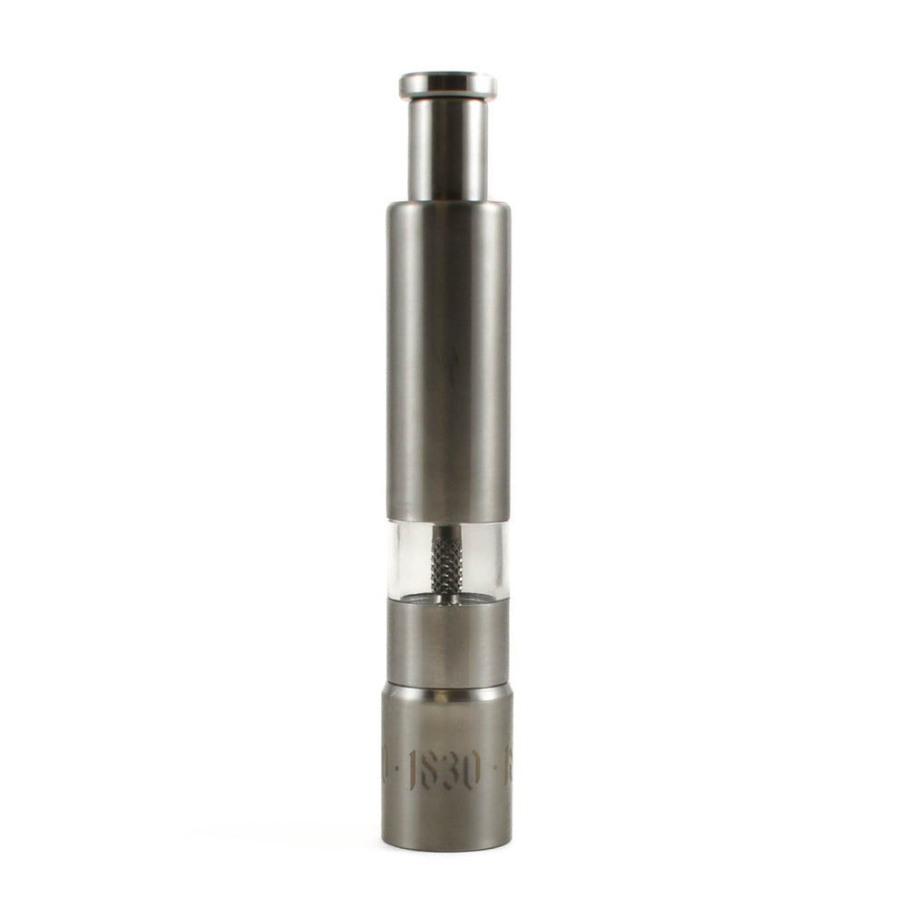 Maison Bremond Stainless Steel Push Pepper Grinder