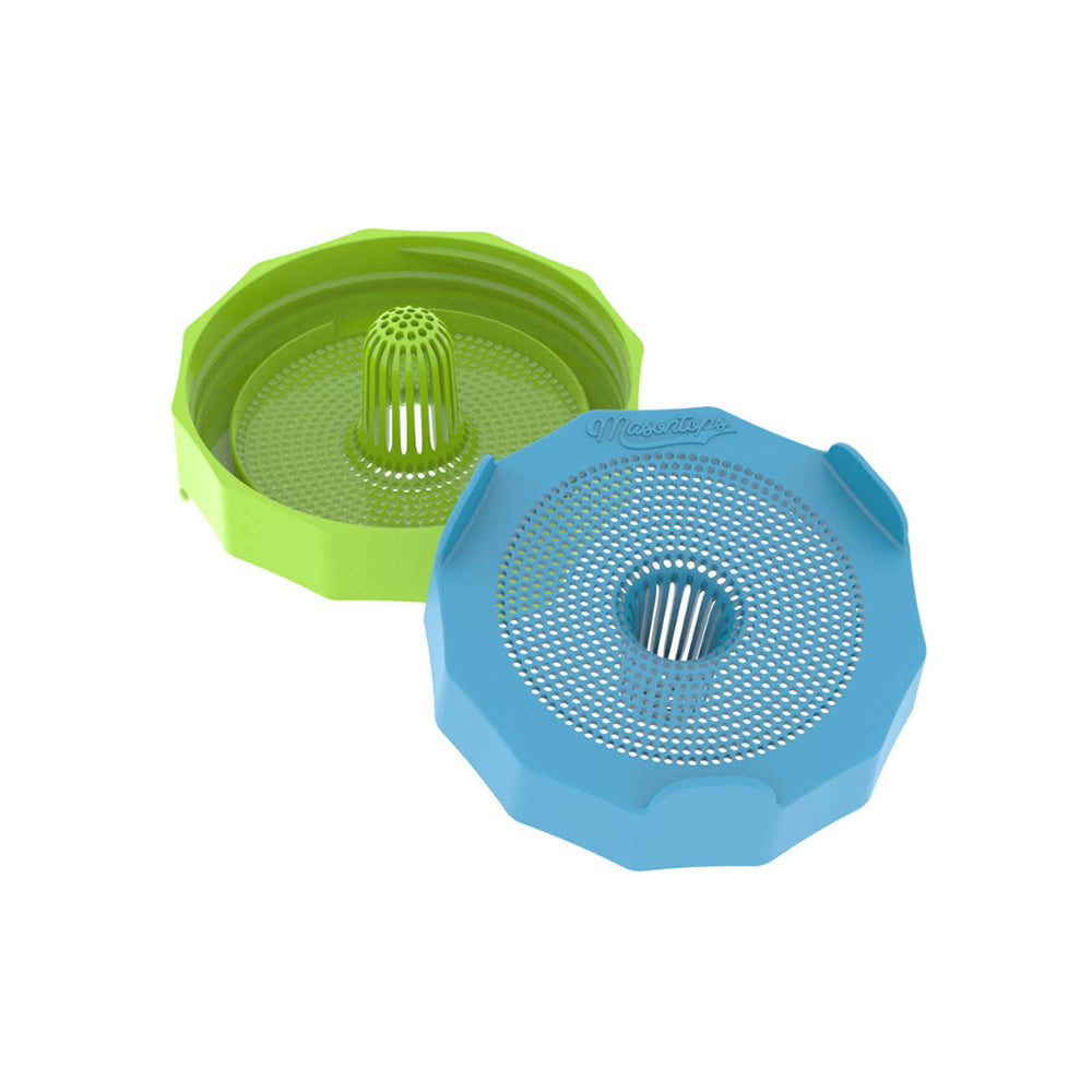 Masontops Wide Mouth Bean Screens Sprouting Lids, Set of 2