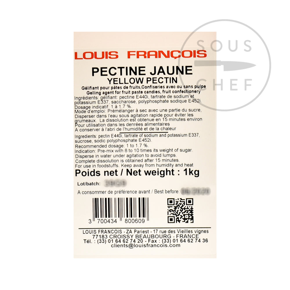 Louis Francois Yellow Pectin, 1kg