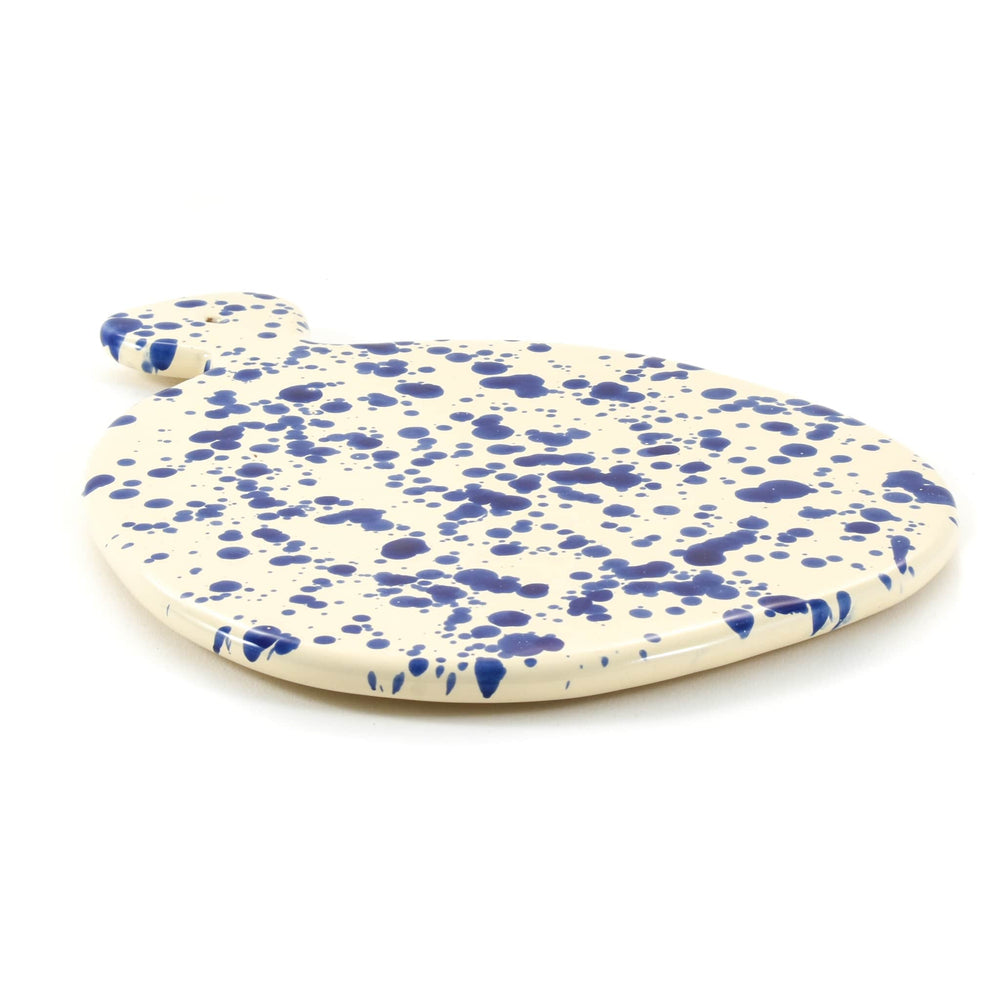 Puglia Blue Splatter Serving Board 25cm