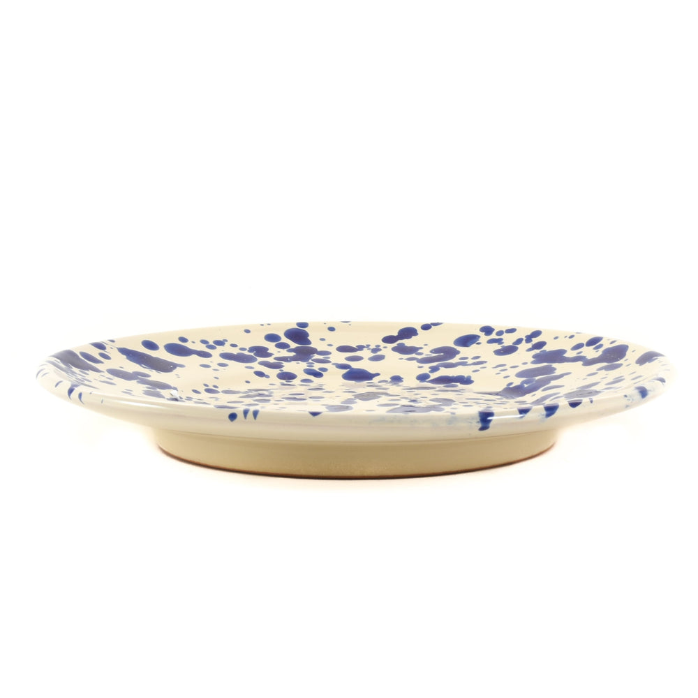 Puglia Blue Splatter Side Plate 19cm