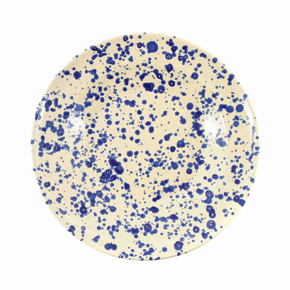 Puglia Blue Splatter Pasta Bowl 29cm