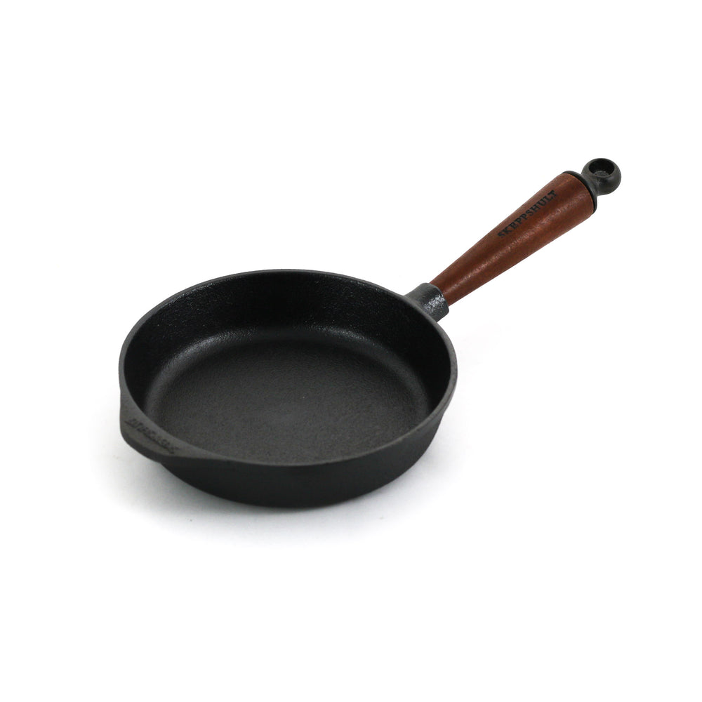 Skeppshult Traditional Cast Iron Deep Saute Pan 20cm