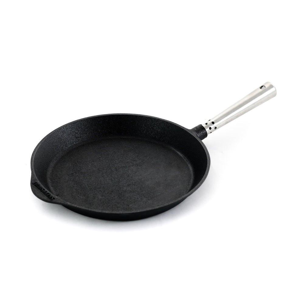 Skeppshult Professional Cast Iron & Stainless Steel Frying Pan