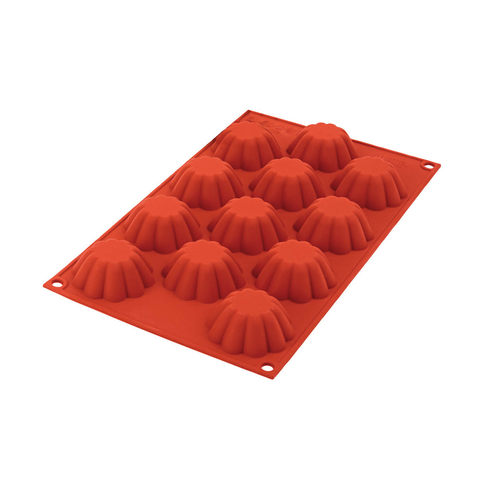 Silikomart Silicone Mini Brioche Mould, 12 Brioche