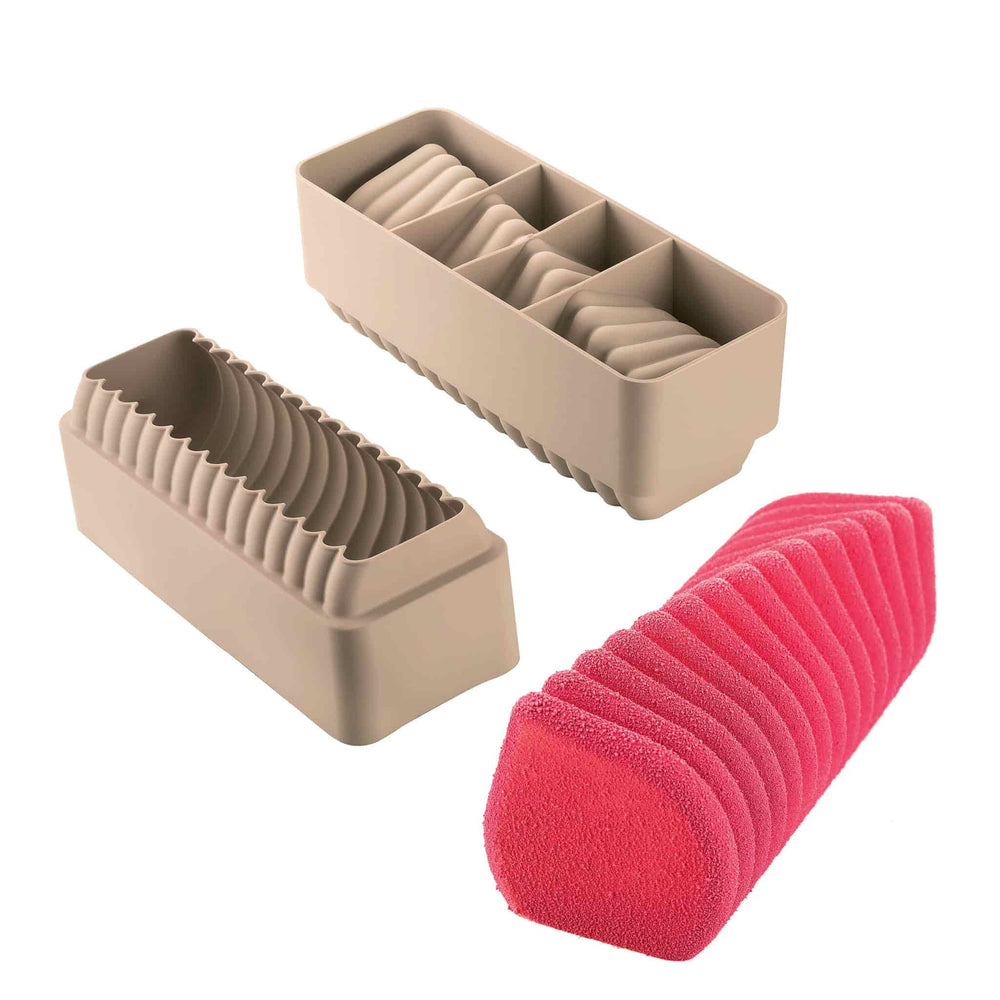 Silikomart Silicone Log Cake Mould, 24x9cm