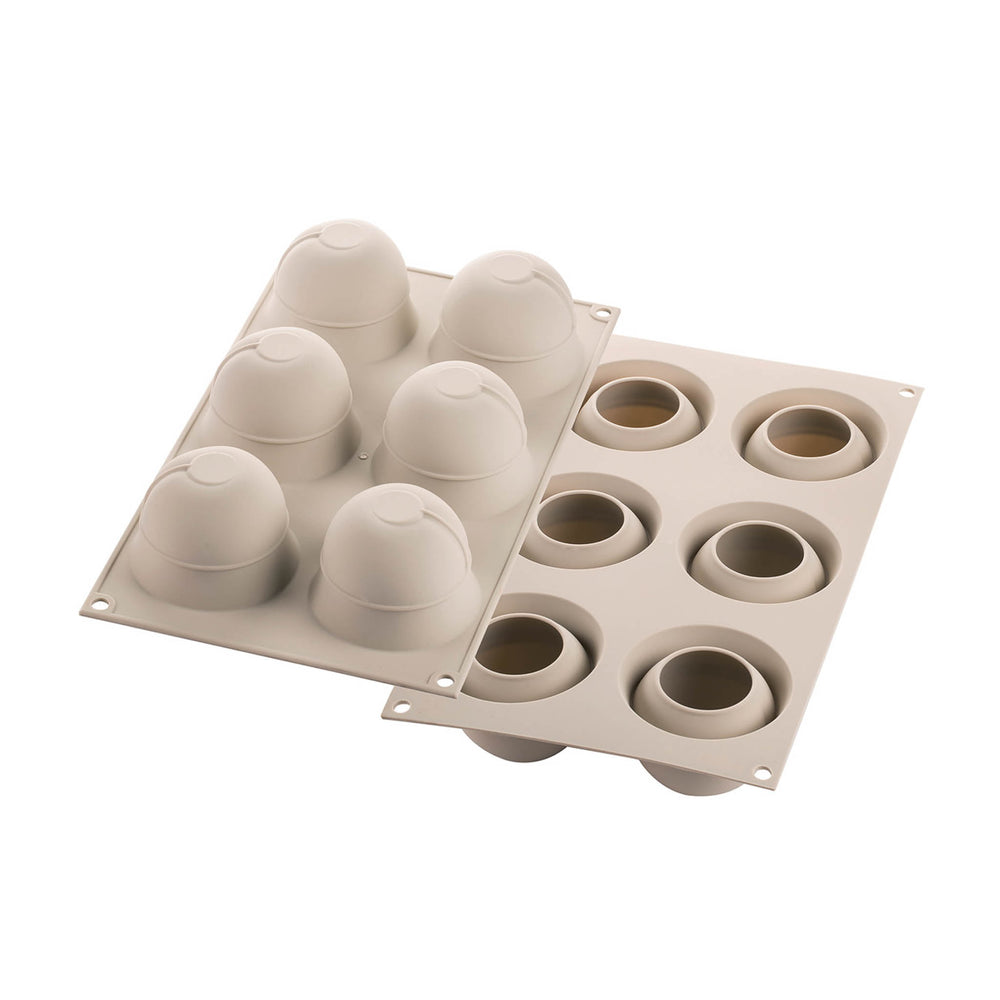 Silikomart Silicone Peach Dessert Mould 118ml