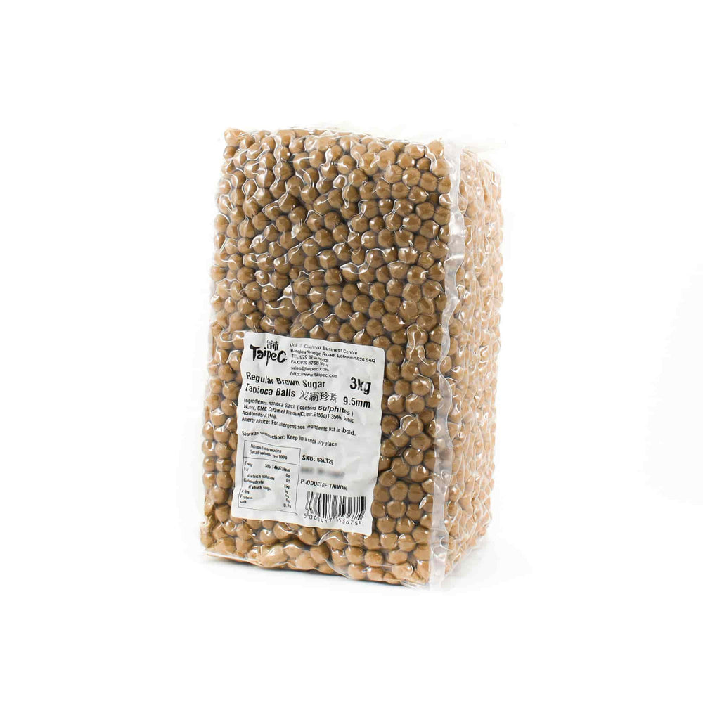 Boba Brown Sugar Tapioca Balls 9.5mm 3kg