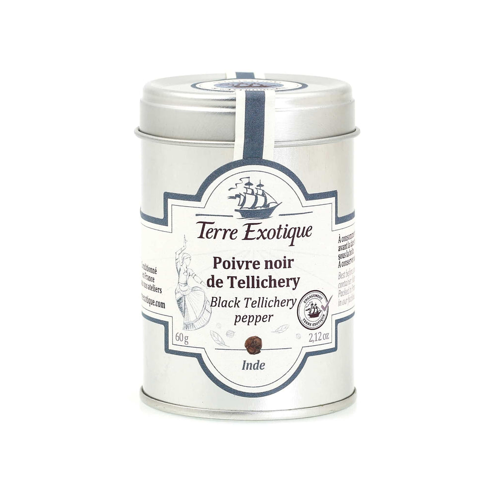 Terre Exotique Black Tellichery Pepper 60g