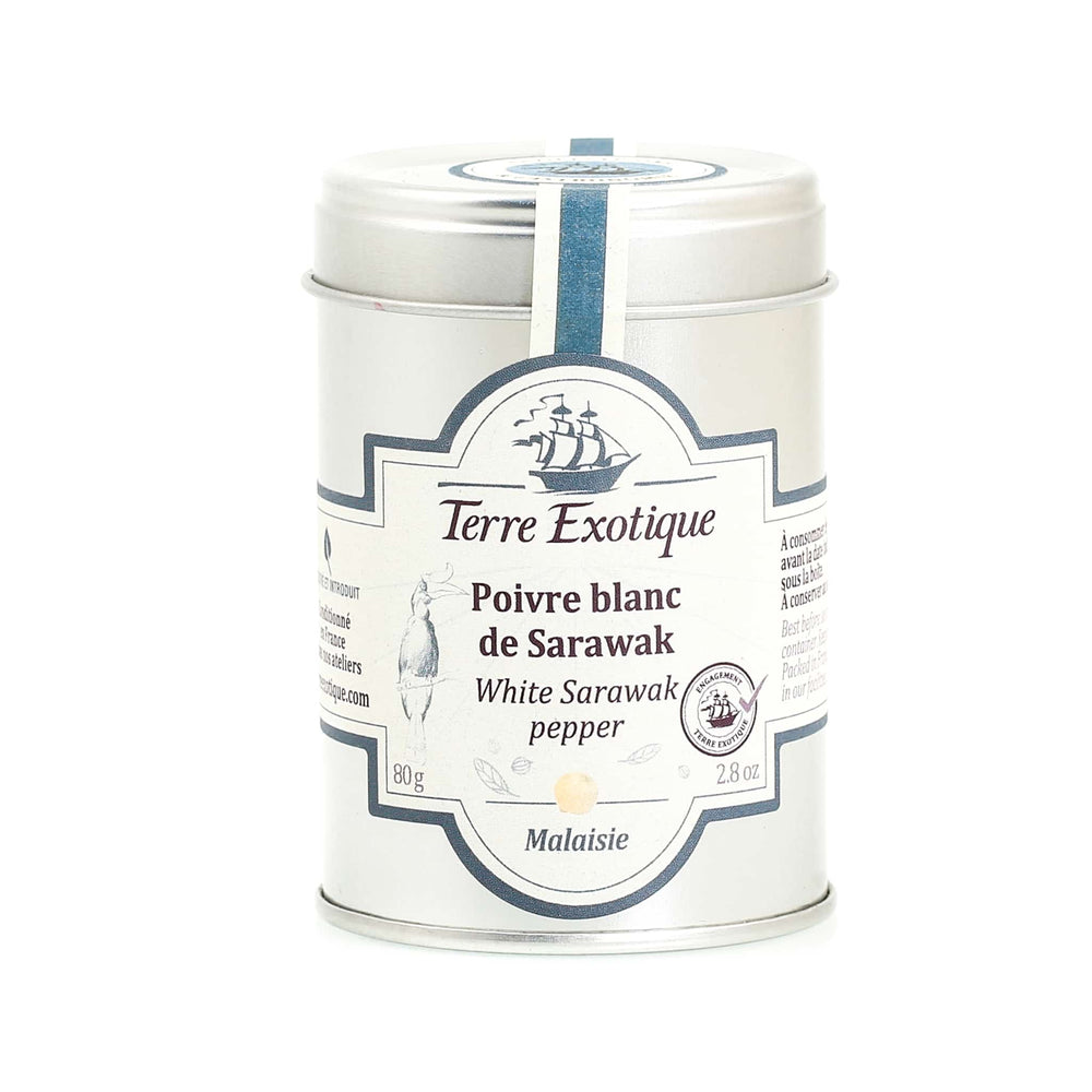 Terre Exotique White Sarawak Pepper IGP 80g