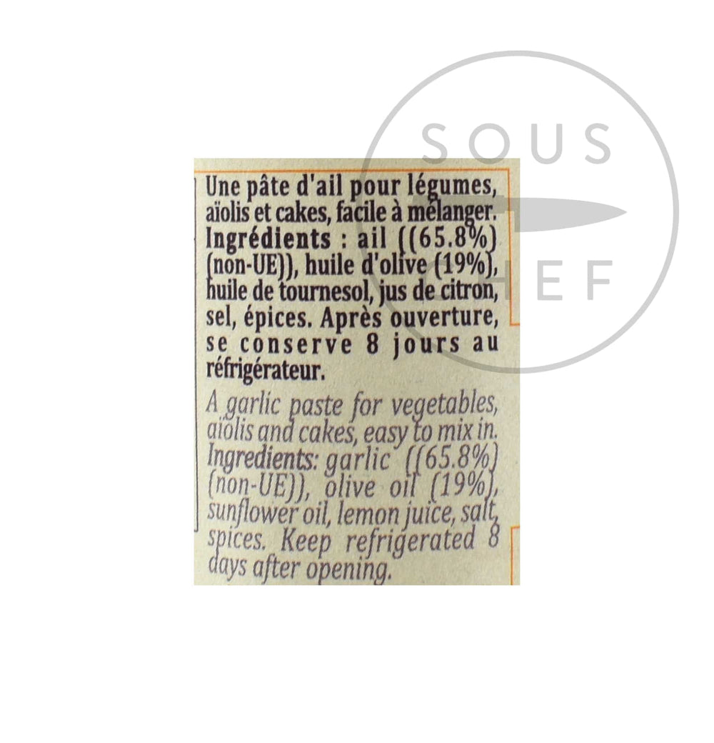 Terre Exotique Garlic Paste 90g