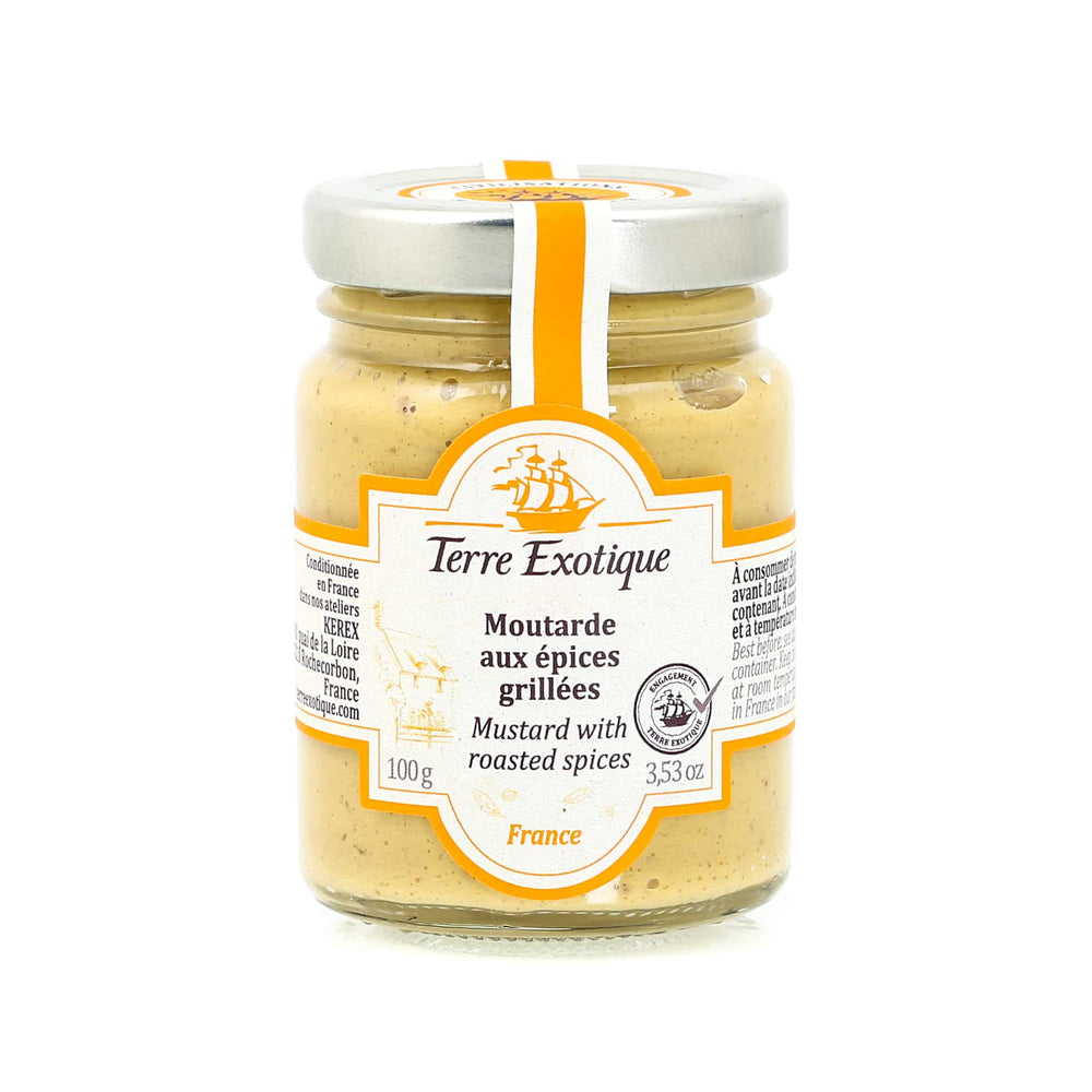 Terre Exotique Mustard With Roasted Spices 100g