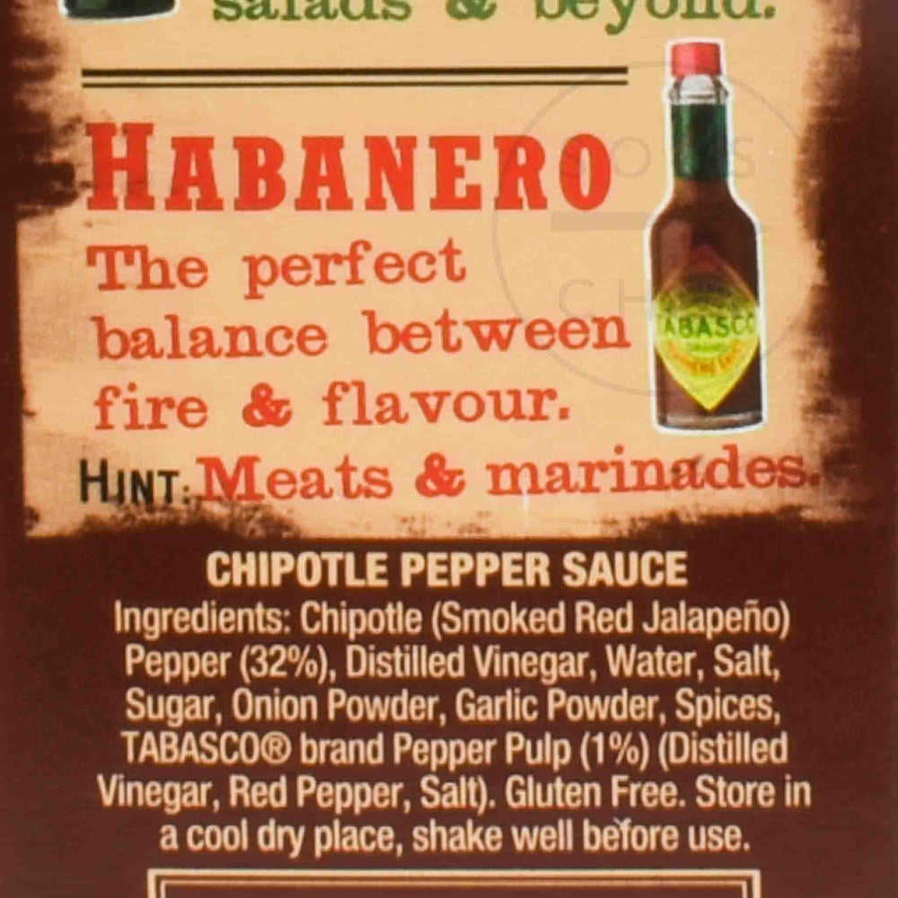 Tabasco Chipotle Pepper Sauce 60ml