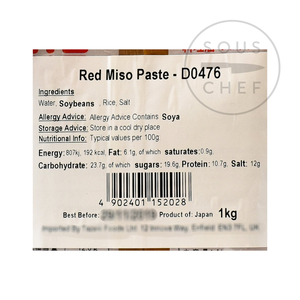 Short Dated Red Miso Paste, 1kg