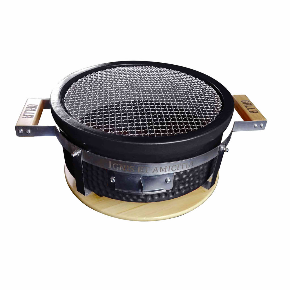 Grllr Tokyo Shichirin Tabletop BBQ, Black