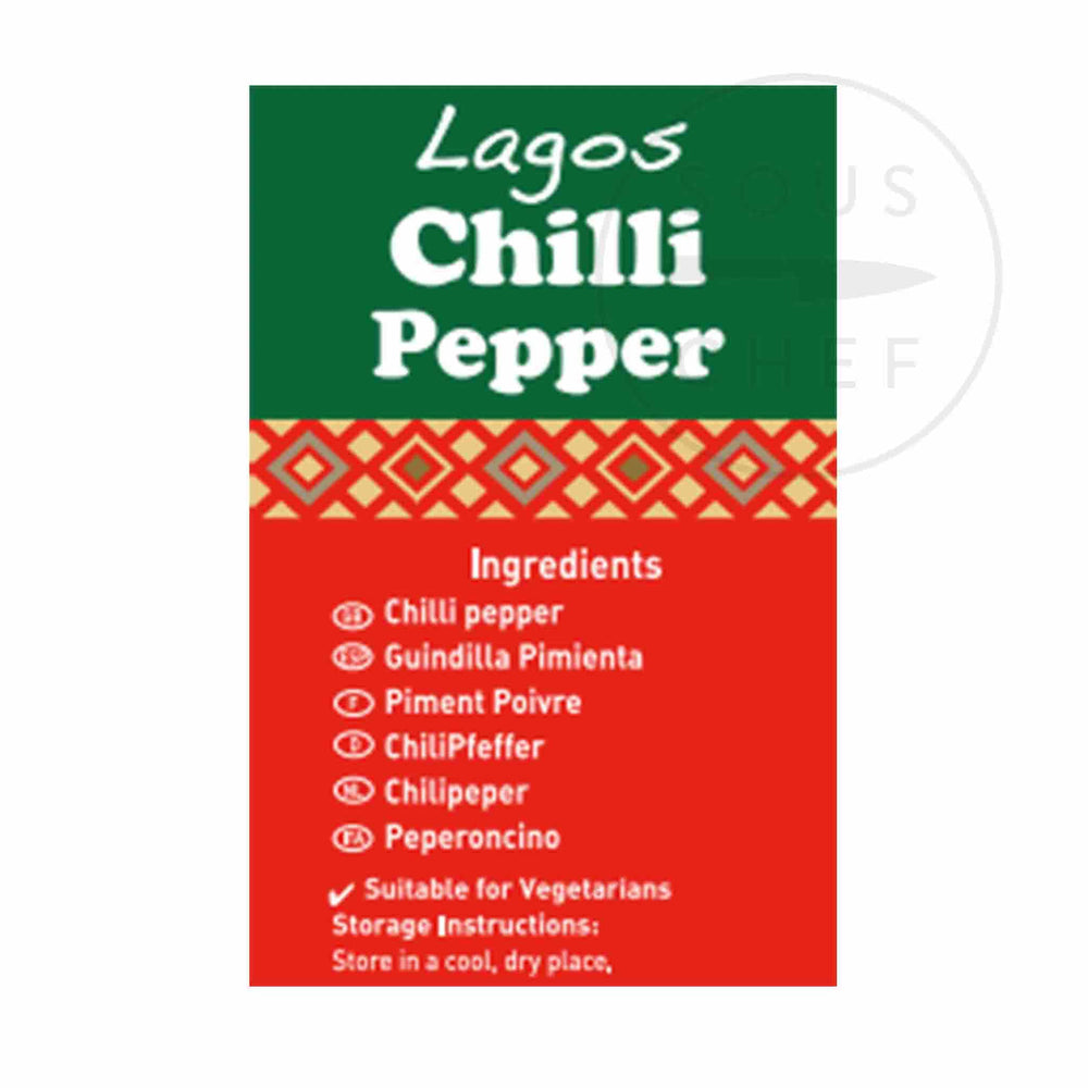 Africas Finest Lagos Chilli Pepper, 100g