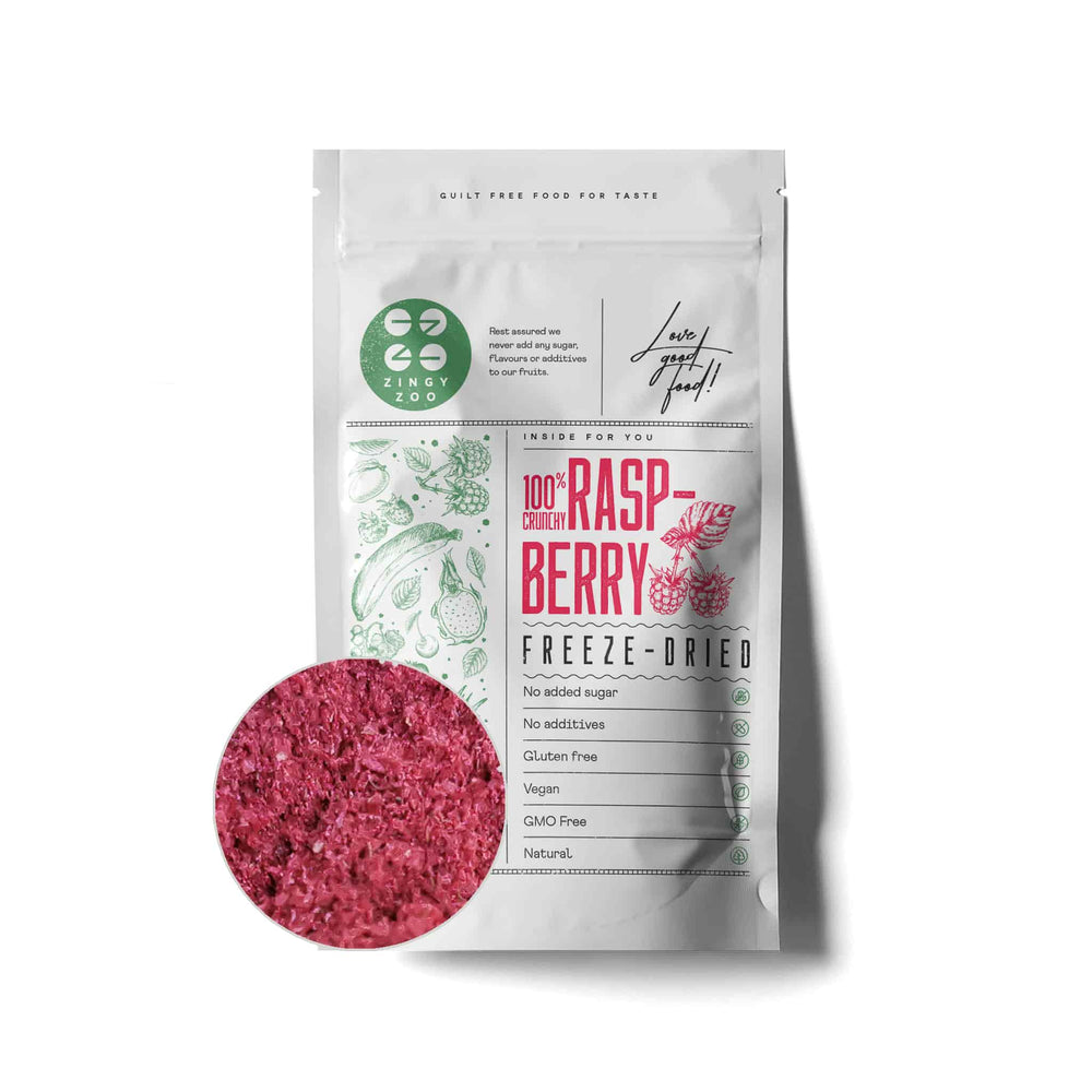 ZingyZoo Freeze Dried Raspberry Powder 100g