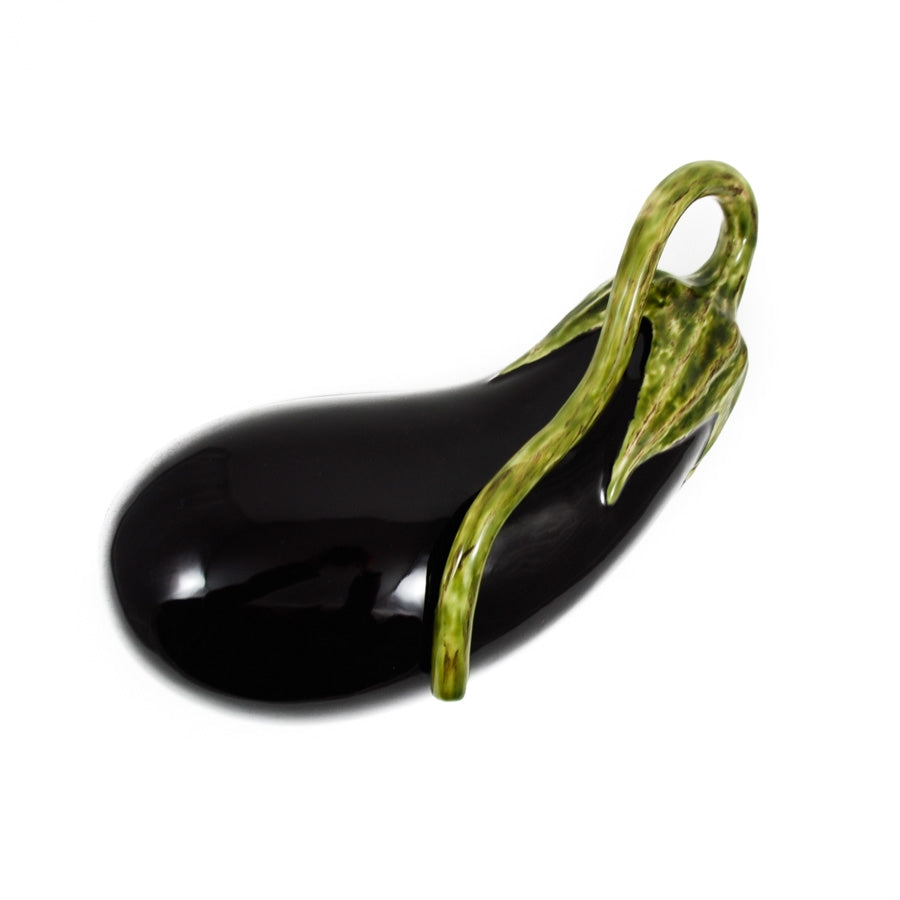 Bordallo Pinheiro Aubergine Dish 28cm Tableware