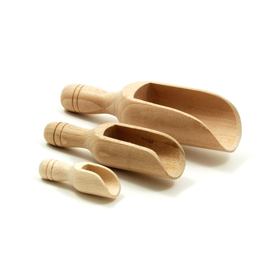 Natural Beechwood Scoop