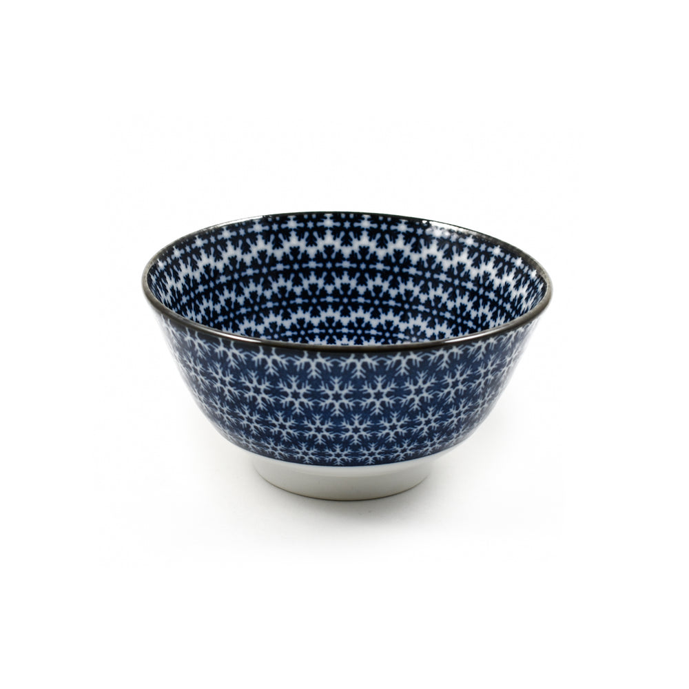 Kiji Stoneware & Ceramics Blue & White Rice Bowl Boxed Gift Set Tableware Japanese Tableware Japanese Food