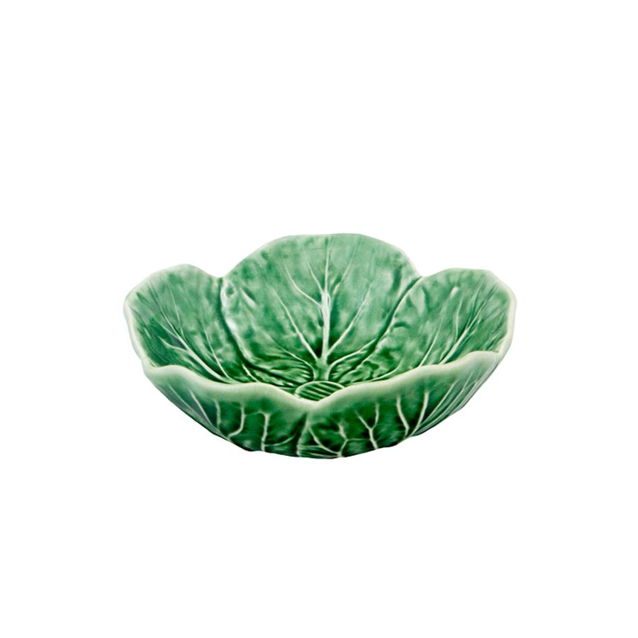 Bordallo Pinheiro Round Cabbage Leaf Bowl Tableware