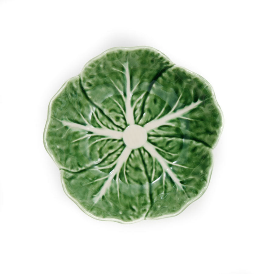 Bordallo Pinheiro Round Cabbage Leaf Bowl Tableware