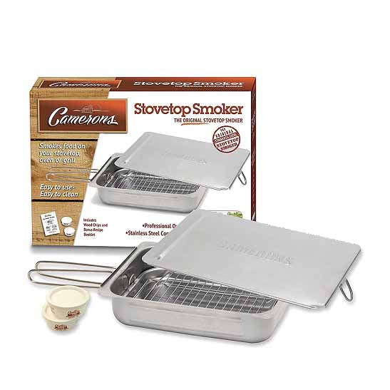 Camerons Stovetop Smoker 11" x 15" Cookware Food Smokers & BBQ