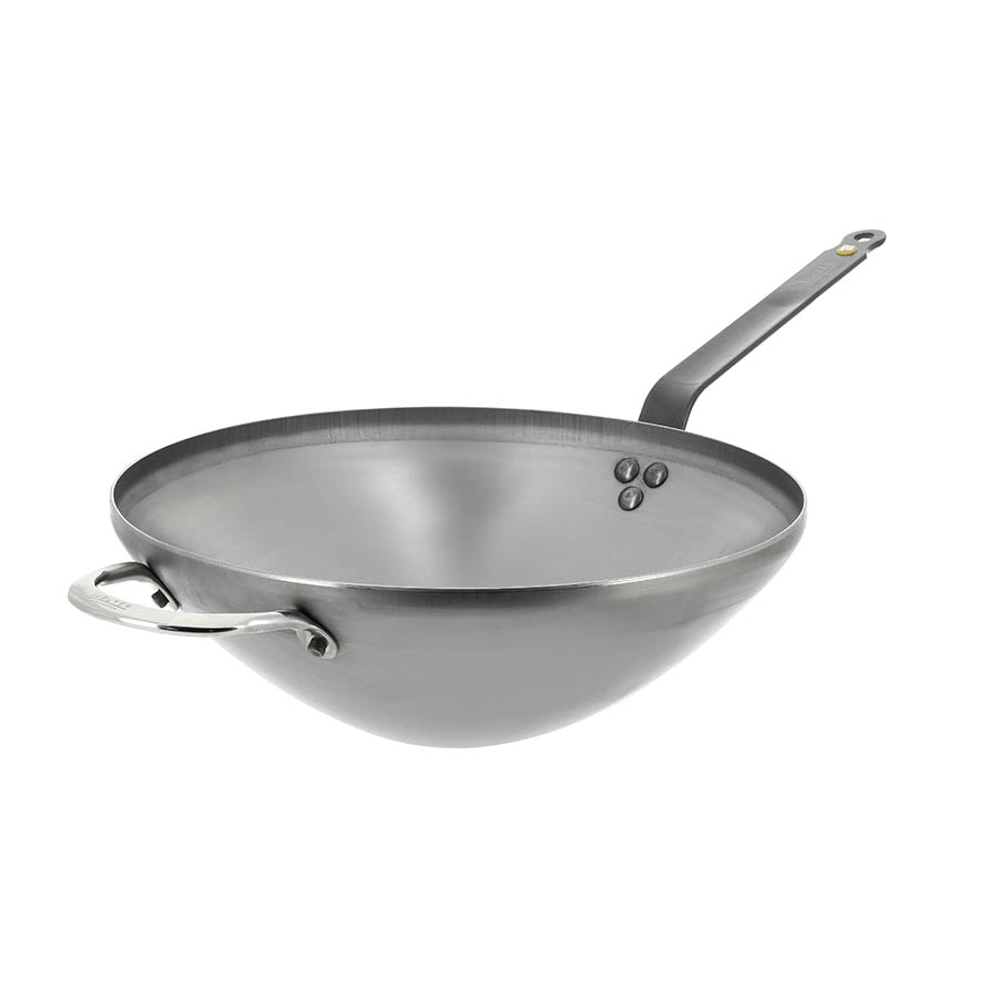 De Buyer Mineral B Wok 32cm