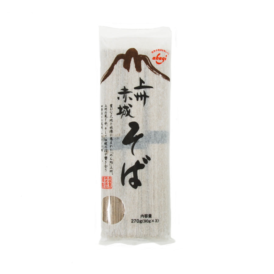 Akagi Dried Soba Noodles 270g Ingredients Pasta Rice & Noodles Noodles Japanese Food