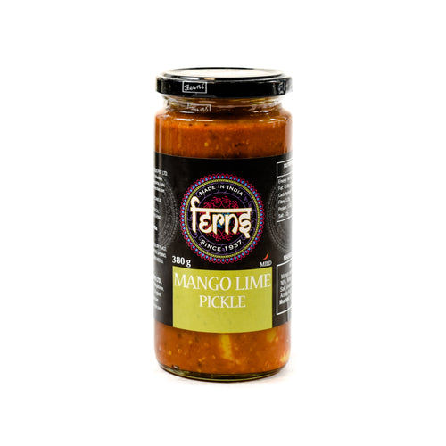 Ferns' Mango Lime Pickle 380g Ingredients Sauces & Condiments Asian Sauces & Condiments Indian Food