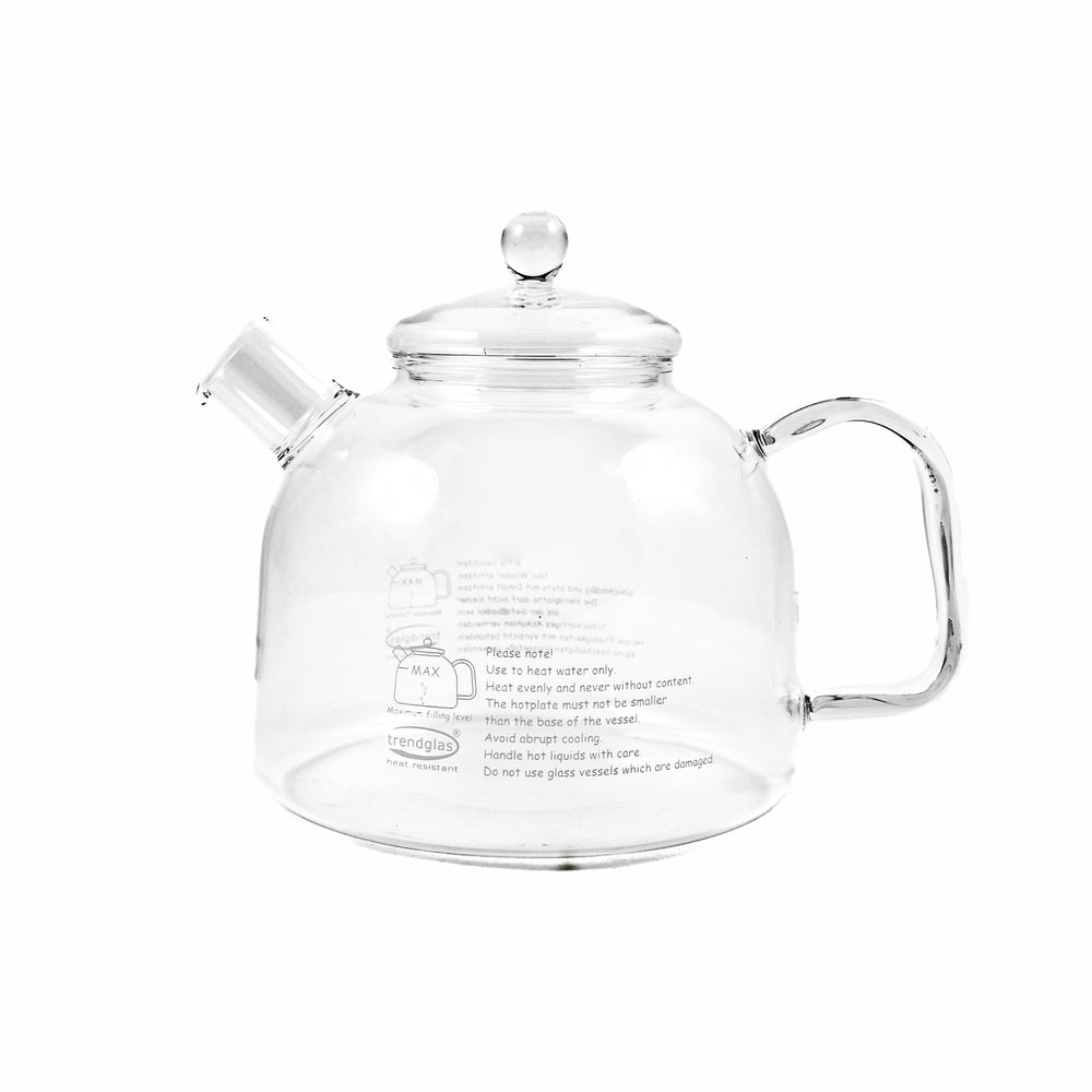 Trendglas Glass Stovetop Kettle 1.75 litres Tableware Jugs & Glassware