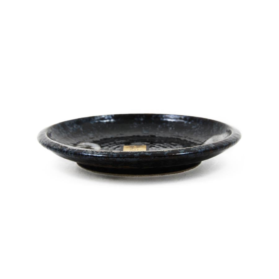 Kiji Stoneware & Ceramics Karasuba-Iro Small Plate Tableware Japanese Tableware Japanese Food