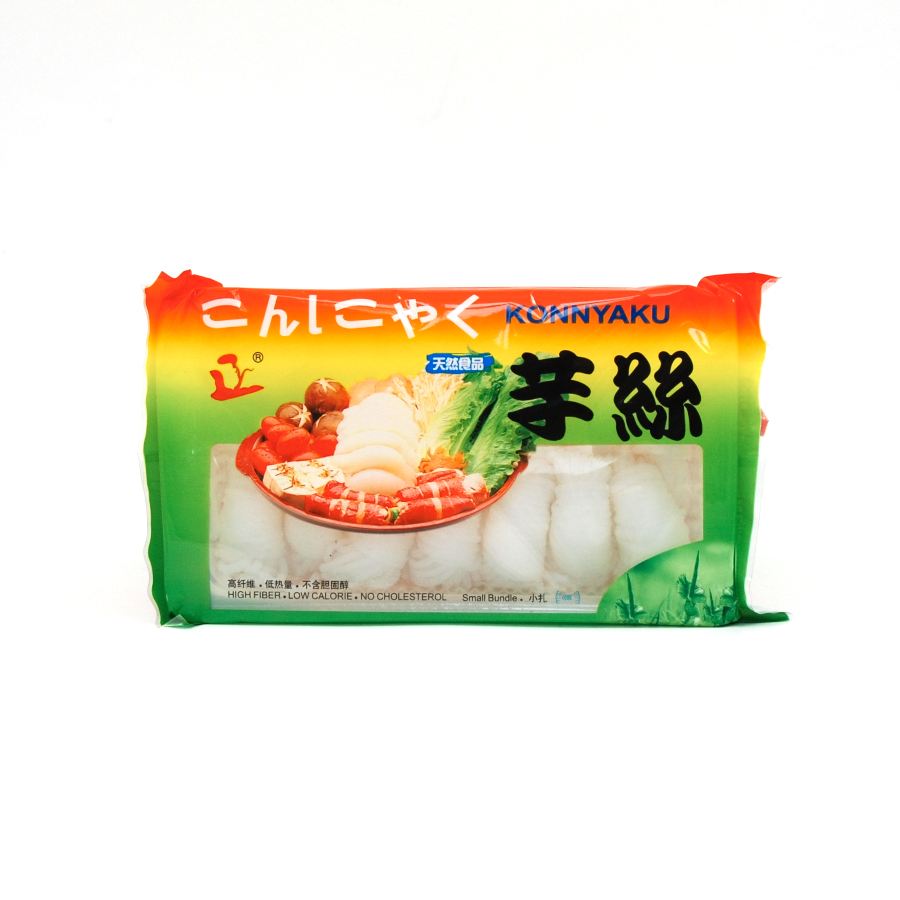 Chinese Ingredients Shirataki Konnyaku Noodle Nests - Knot Yam Noodle 228g drained Ingredients Pasta Rice & Noodles Noodles Chinese Food