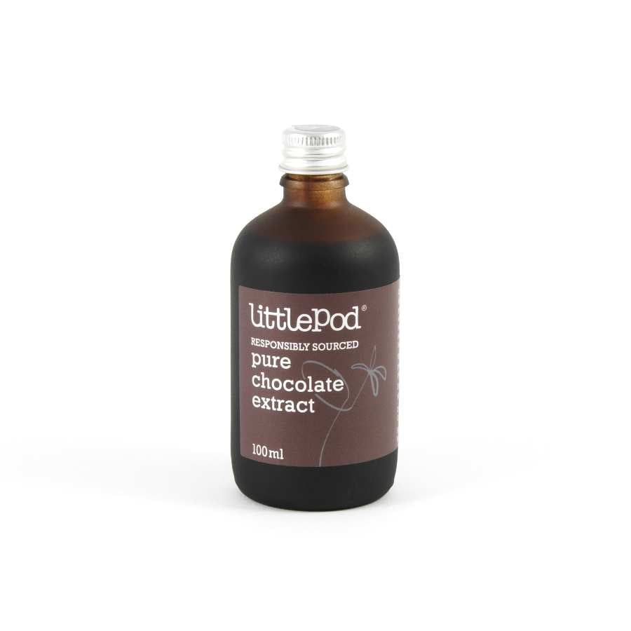 Littlepod Pure Chocolate Extract 100ml Ingredients Flavours & Colours