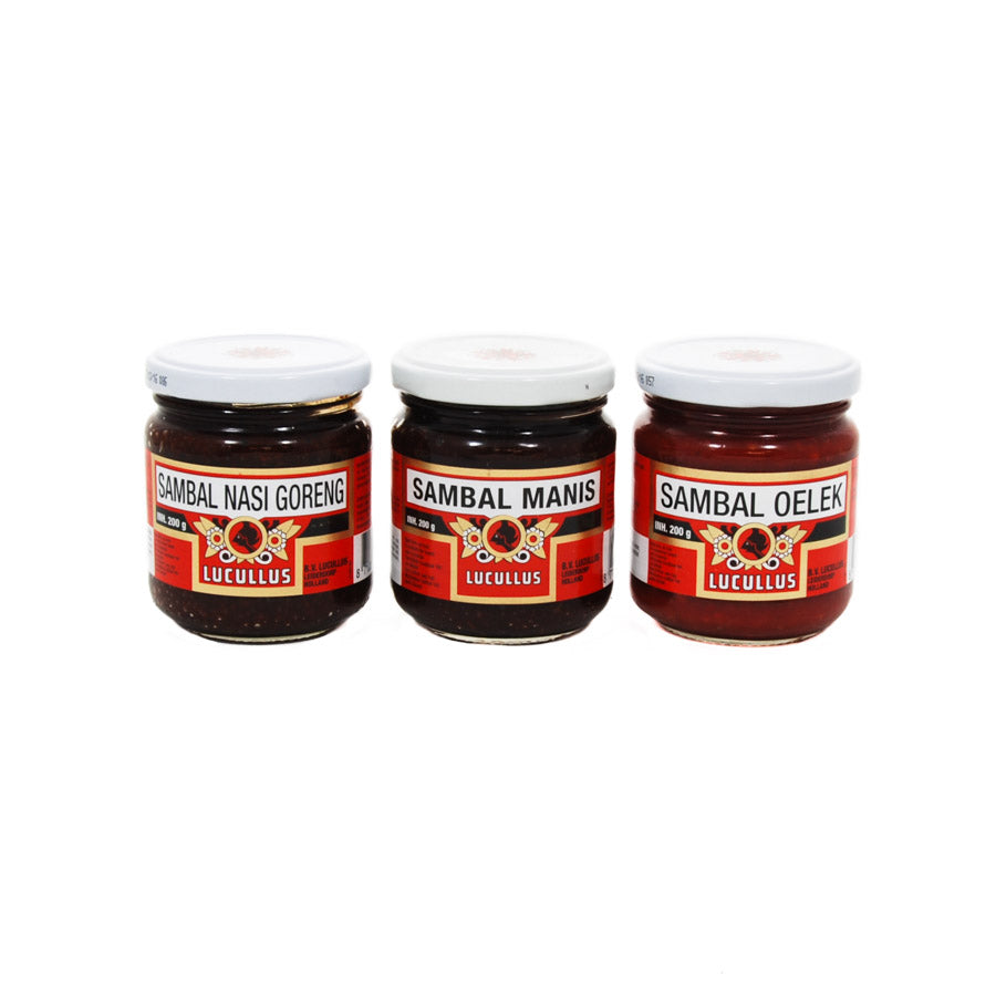 Lucullus Sambal Nasi Goreng 200g Ingredients Sauces & Condiments Asian Sauces & Condiments