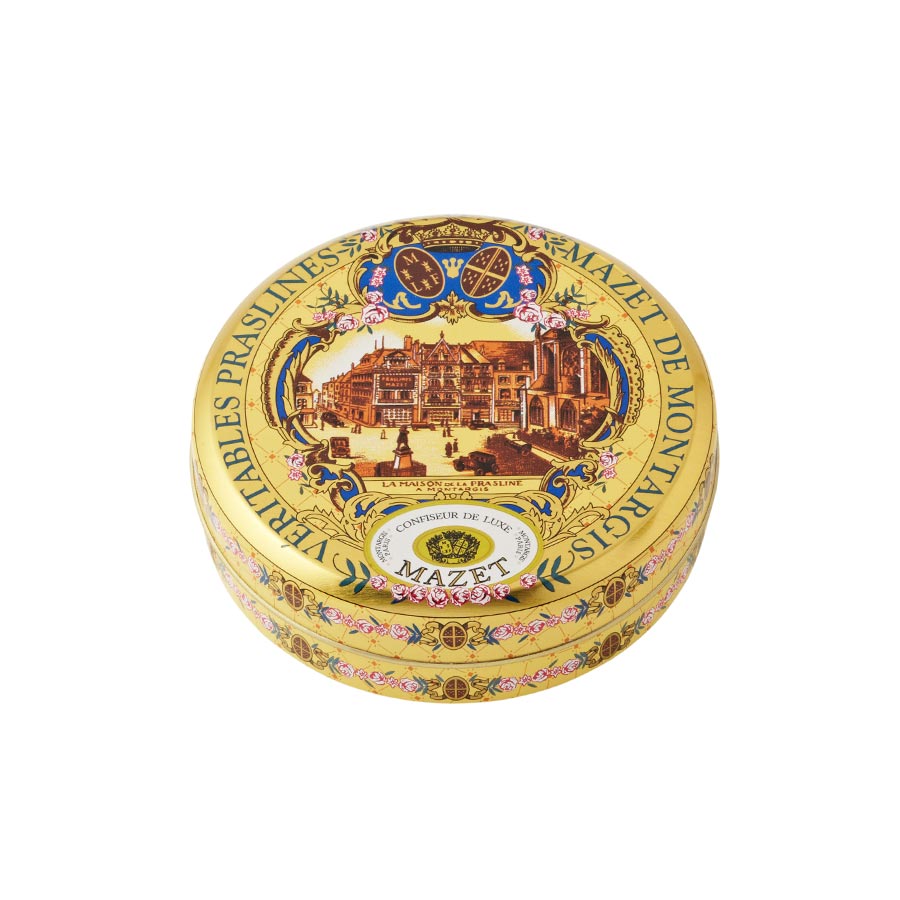 Mazet de Montargis Pralines Tin 250g Ingredients Chocolate Bars & Confectionery French Food