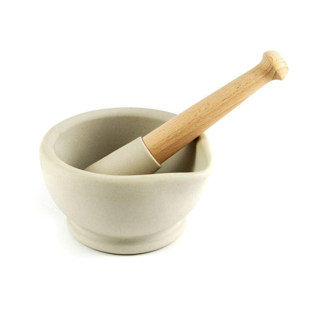 Ceramic Pestle & Mortar, Holds 284ml