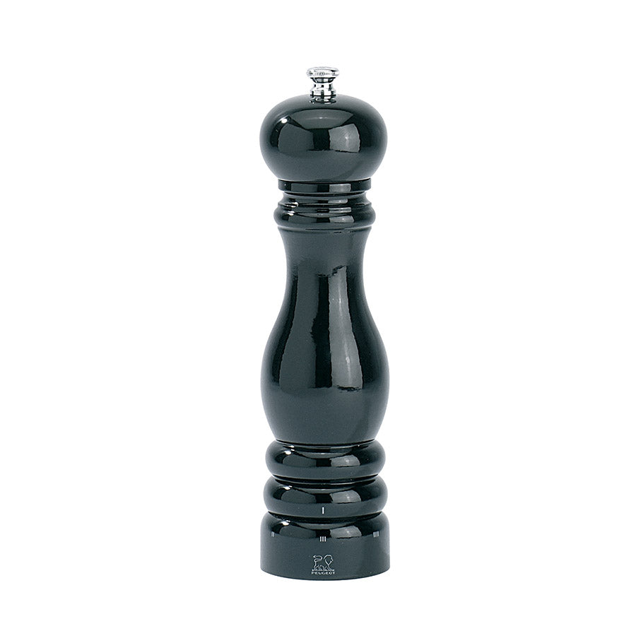 Peugeot Paris Black Lacquered Pepper Mill 22cm Cookware Salt & Pepper Mills French Food