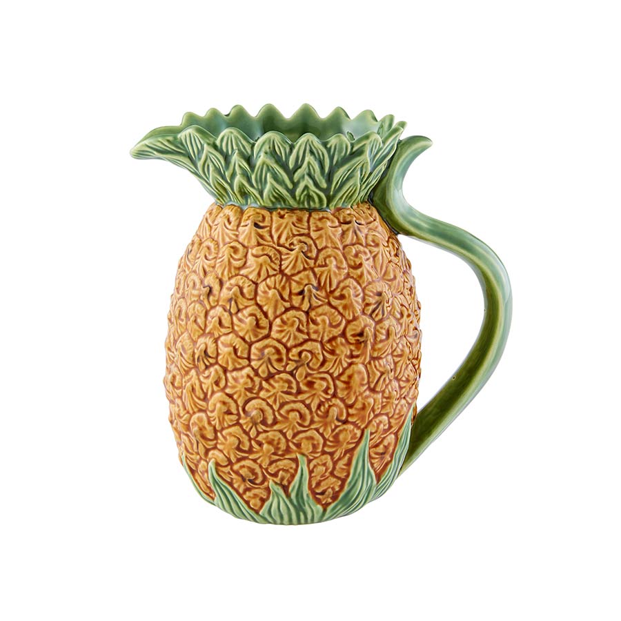 Bordallo Pinheiro Pineapple Pitcher Tableware Tea & Coffee Servingware