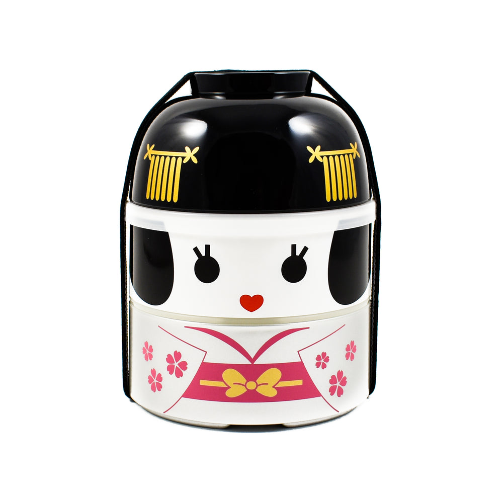 Hakoya Pink Geisha Bento Box - Large Cookware Japanese Food