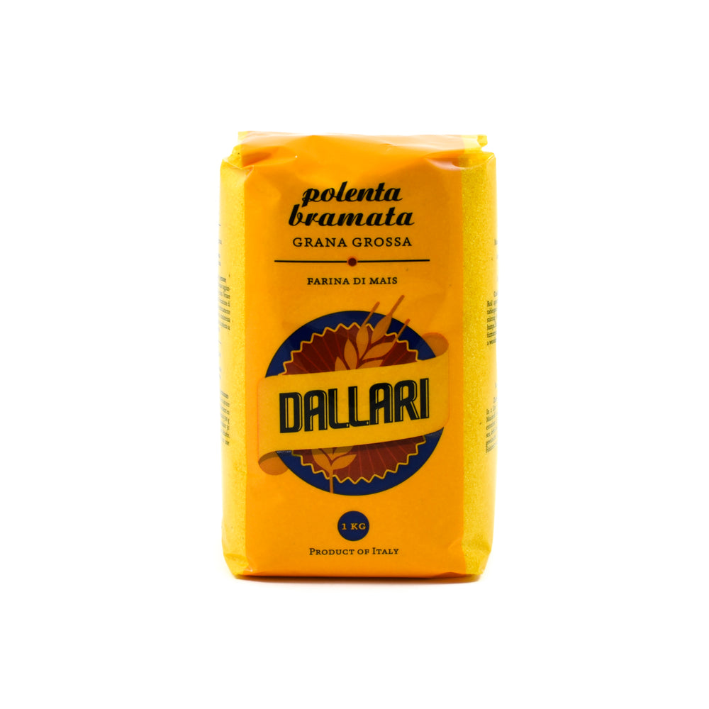 Alimenti Dallari Polenta Bramata 1kg Ingredients Flour Grains & Seeds Italian Food