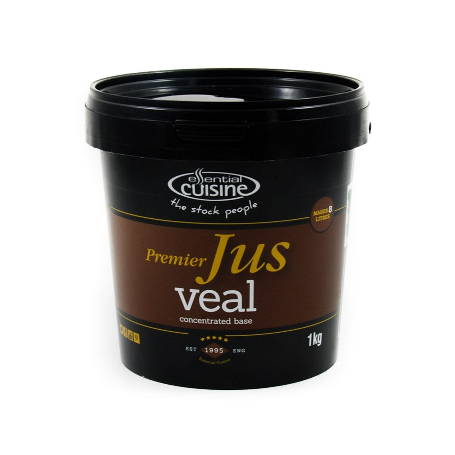 Essential Cuisine Premier Veal Jus 1kg Ingredients Seasonings