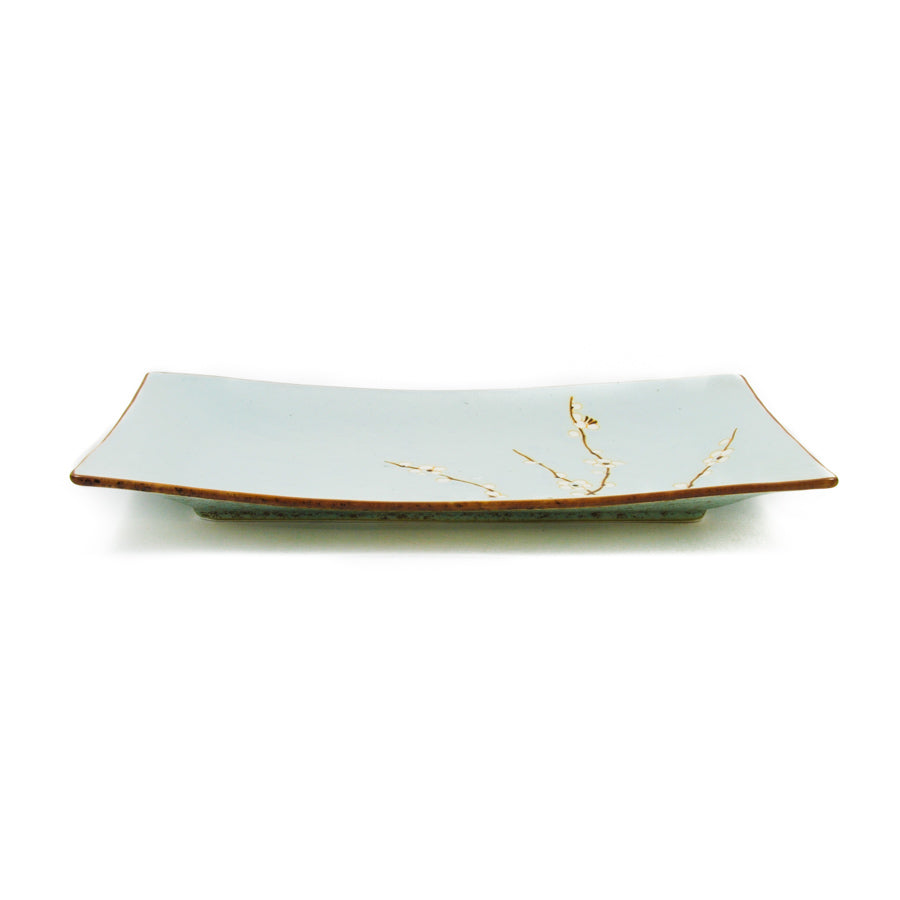 Kiji Stoneware & Ceramics Sakura Serving Platter Tableware Japanese Tableware