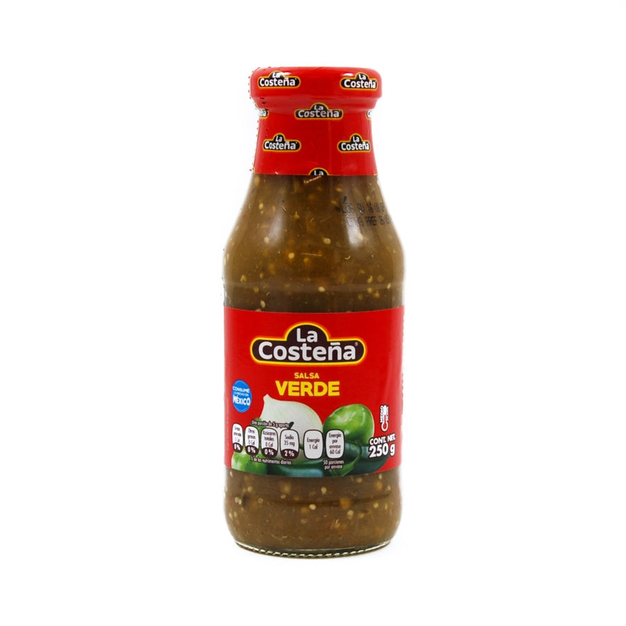 La Costena Green Mexican Salsa 250g Ingredients Sauces & Condiments American Sauces & Condiments Mexican Food