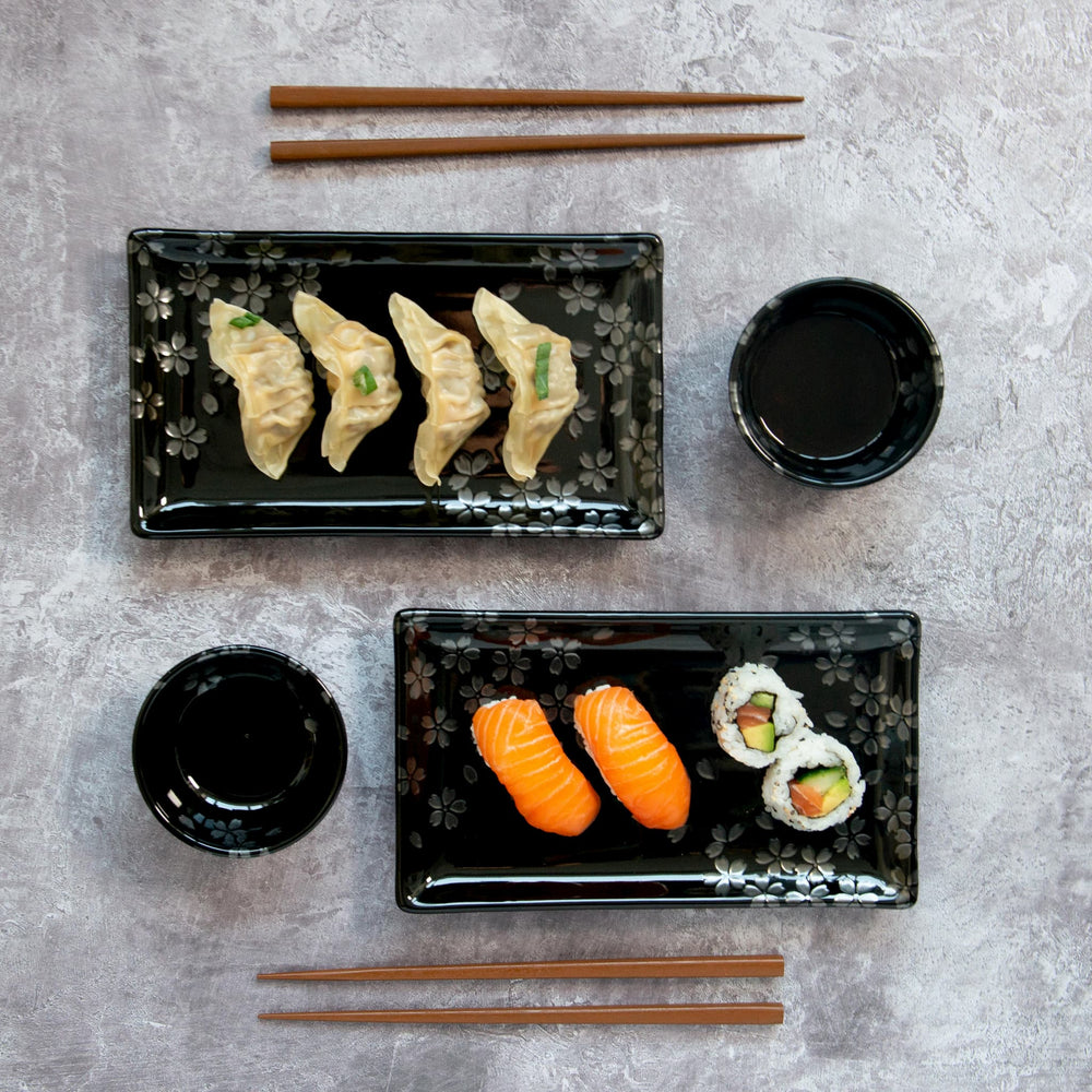 Kuro Hana Sushi Serving Set